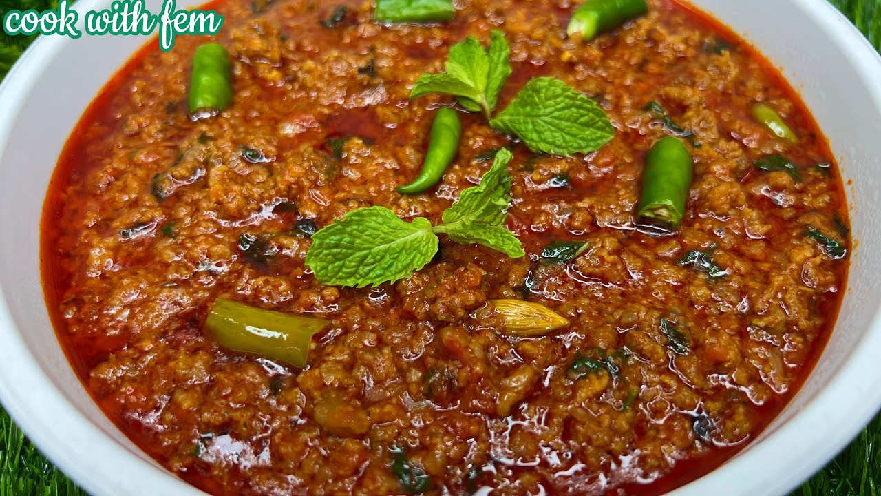 Mutton Tawa Qeema